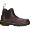 Stivaletto Dr Martens 2976 J full grain da bambino marrone