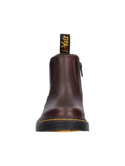Stivaletto Dr Martens 2976 J full grain da bambino marrone