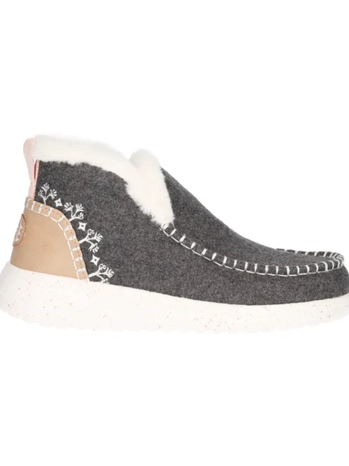 Stivaletto Hey Dude Denny da donna grigio