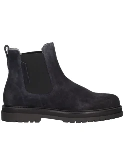Stivaletto Nero Giardini da uomo blu