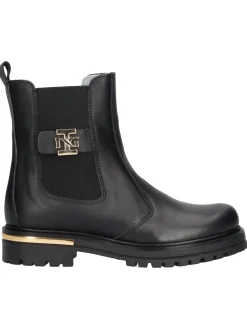 Stivaletto Nero Giardini da bambina nero