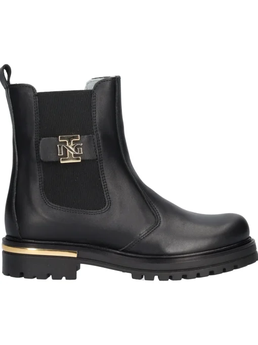 Stivaletto Nero Giardini da bambina nero
