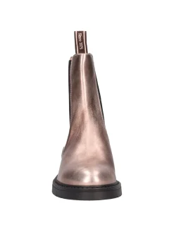 Stivaletto Nero Giardini da donna rame metal
