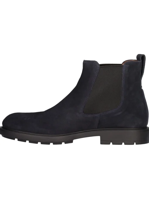 Stivaletto Nero Giardini da uomo blu