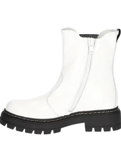 Stivaletto Nero Giardini da bambina bianco