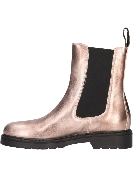 Stivaletto Nero Giardini da donna rame metal