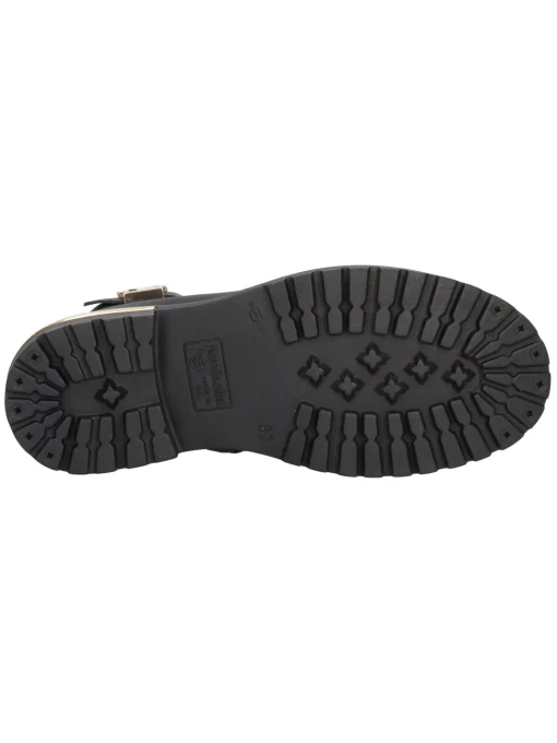 Stivaletto Nero Giardini da bambina nero