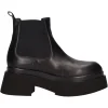Stivaletto platform Albano da donna nero