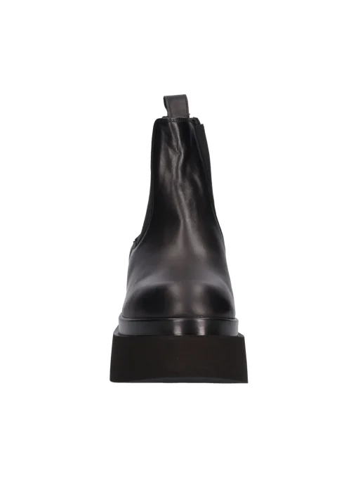 Stivaletto platform Albano da donna nero