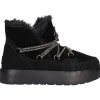 Stivaletto platform Cafenoir da donna nero
