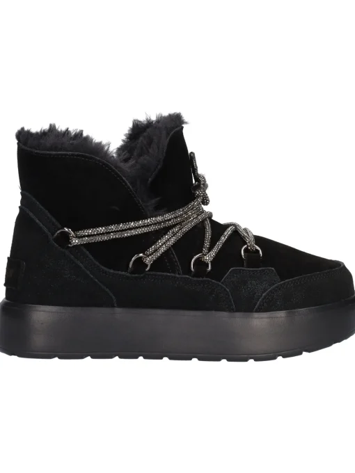 Stivaletto platform Cafenoir da donna nero