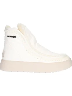 Stivaletto platform Cafenoir da donna bianco