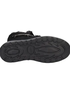 Stivaletto platform Cafenoir da donna nero