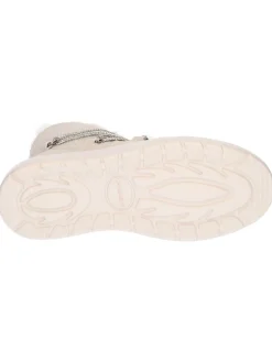 Stivaletto platform Cafenoir da donna beige e platino