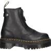 Stivaletto platform Dr Martens Jetta da donna nero