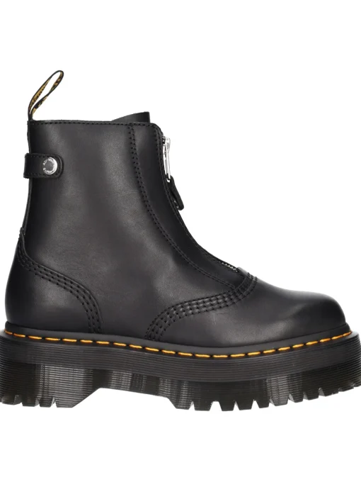 Stivaletto platform Dr Martens Jetta da donna nero