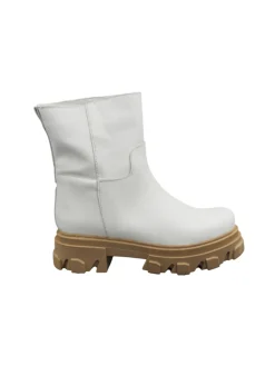 Stivaletto platform Liviana da donna bianco