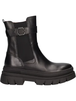 Stivaletto platform Nero Giardini da donna nero