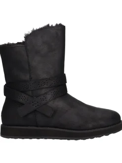 Stivaletto Skechers da donna nero