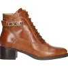 Stivaletto tacco basso Nero Giardini da donna cuoio