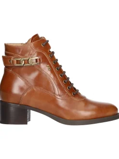 Stivaletto tacco basso Nero Giardini da donna cuoio