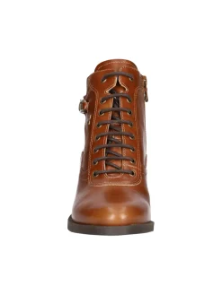 Stivaletto tacco basso Nero Giardini da donna cuoio