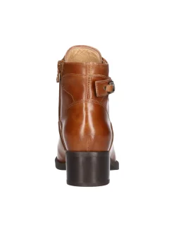 Stivaletto tacco basso Nero Giardini da donna cuoio