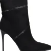 Stivaletto tacco fino Laura Biagiotti da donna nero