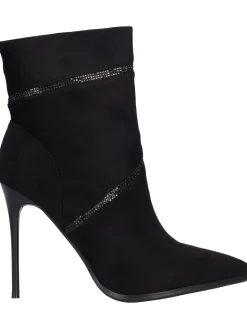 Stivaletto tacco fino Laura Biagiotti da donna nero