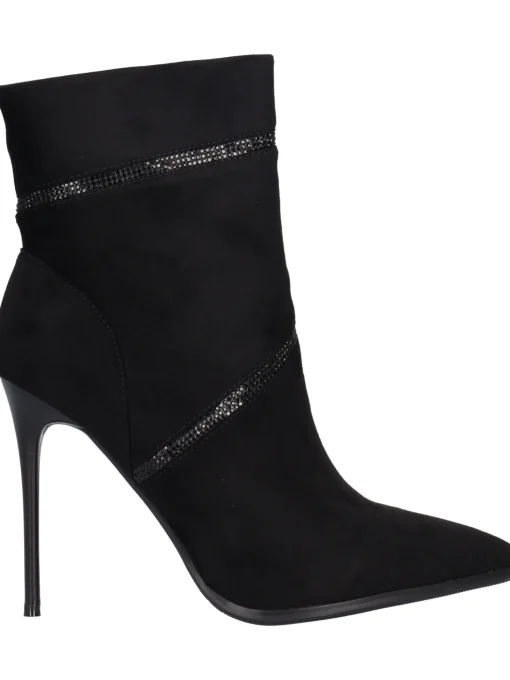 Stivaletto tacco fino Laura Biagiotti da donna nero