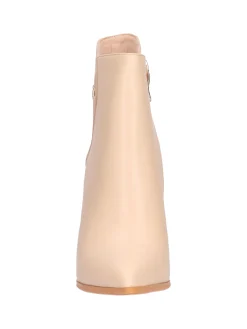 Stivaletto tacco fino Laura Biagiotti da donna beige