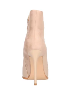 Stivaletto tacco fino Laura Biagiotti da donna beige
