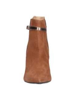 Stivaletto tacco fino Nero Giardini da donna cuoio