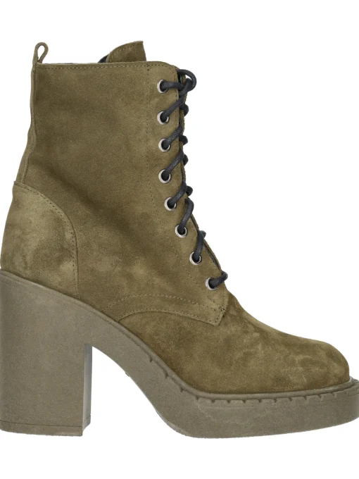 Stivaletto tacco largo Albachiara da donna verde