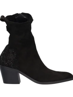 Stivaletto tacco largo Alma Blue da donna nero