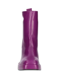 Stivaletto tacco largo Albachiara da donna viola