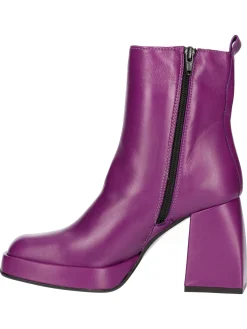 Stivaletto tacco largo Albachiara da donna viola