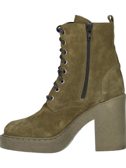 Stivaletto tacco largo Albachiara da donna verde