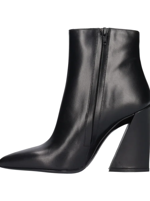 Stivaletto tacco largo Albano da donna nero