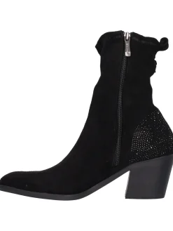 Stivaletto tacco largo Alma Blue da donna nero