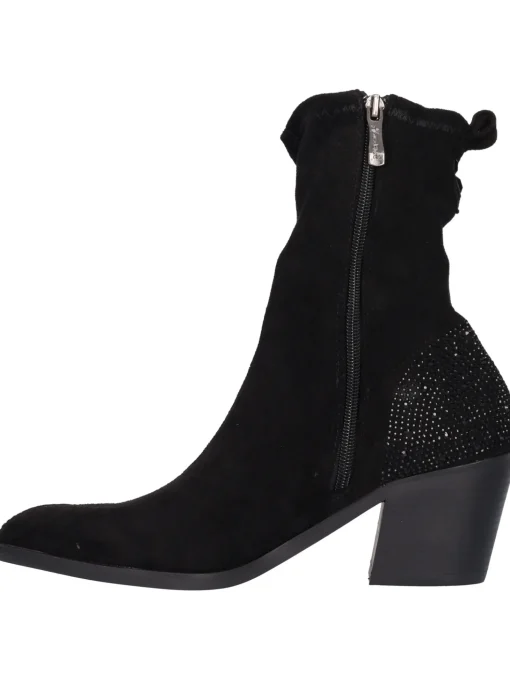 Stivaletto tacco largo Alma Blue da donna nero