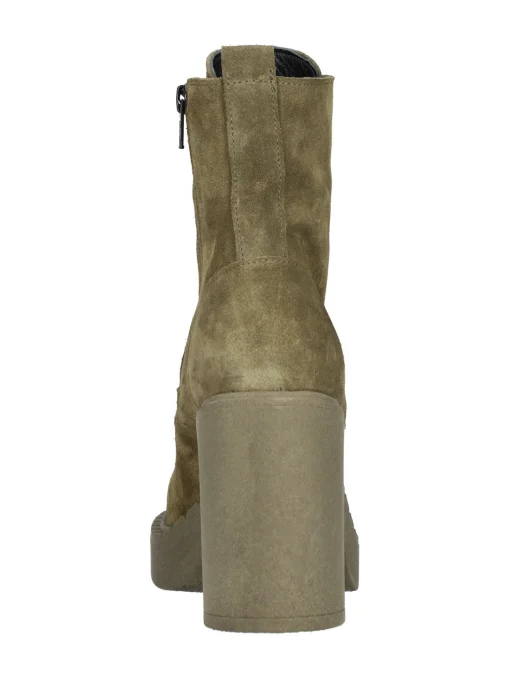 Stivaletto tacco largo Albachiara da donna verde