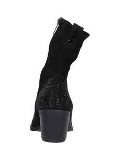 Stivaletto tacco largo Alma Blue da donna nero