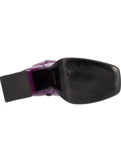 Stivaletto tacco largo Albachiara da donna viola