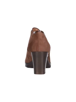 Stivaletto tacco largo Confort da donna marrone