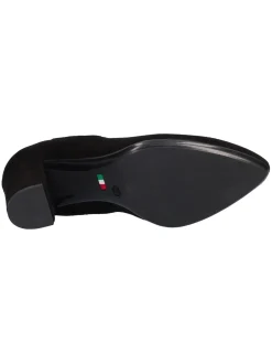 Stivaletto tacco largo Confort da donna nero