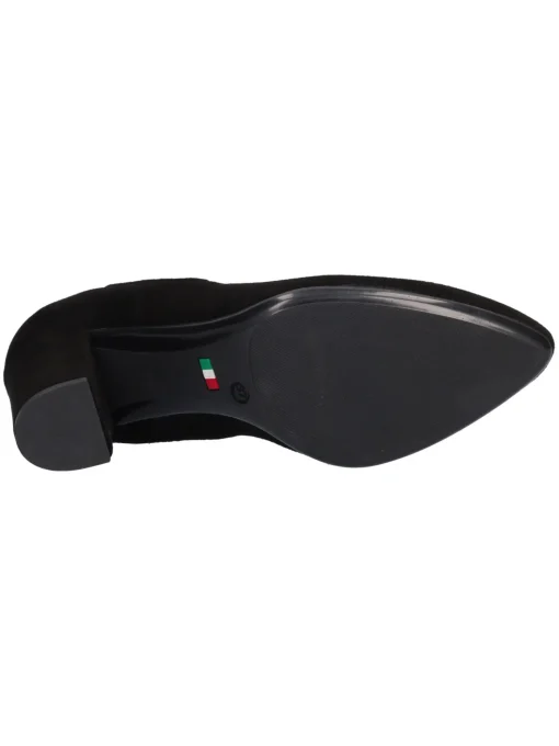 Stivaletto tacco largo Confort da donna nero