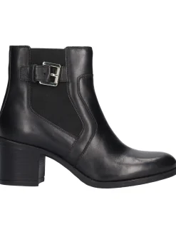 Stivaletto tacco largo Geox New Asheel da donna nero