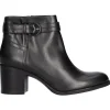 Stivaletto tacco largo Geox New Ashell da donna nero