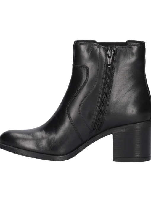 Stivaletto tacco largo Geox New Asheel da donna nero